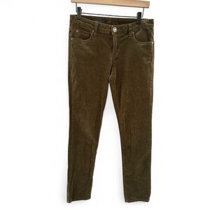 Kut from The Kloth Catherine Boyfriend Olive Corduroy Jeans